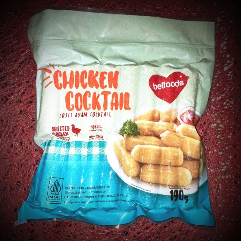 

Sosis Ayam Cocktail Favorite Belfoods 190 gr