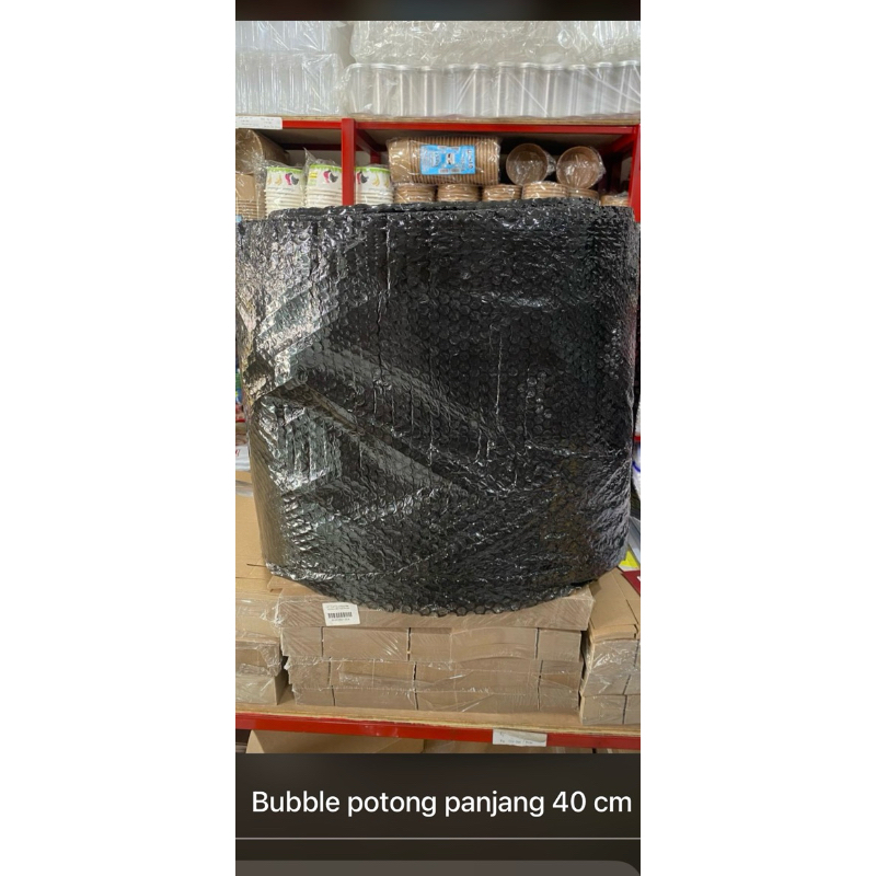 

Seluruh Indonesia Bisa 50 Meter x Lebar 40 cm Bubble Wrap Hitam BLACK per Roll 40 cm x 50 Meter Packing Plastik Pembungkus Terbaik Termurah