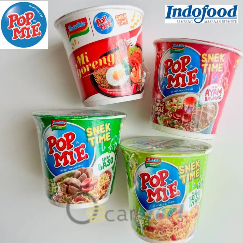 

POP MIE Mini Snek Time 1 Dus isi 12 cups Oscarmart