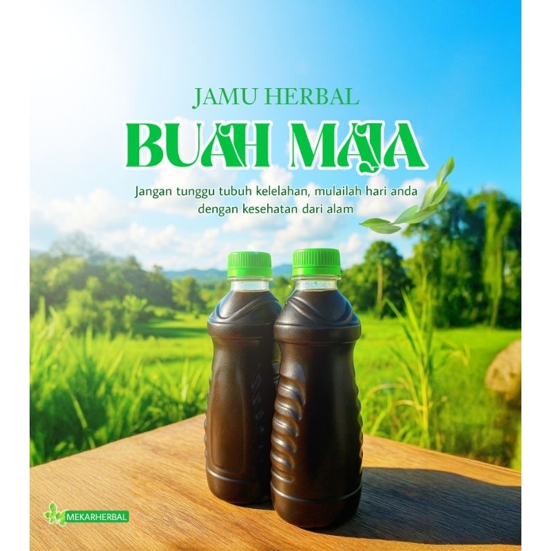 

Jamu herbal buah maja 500ml