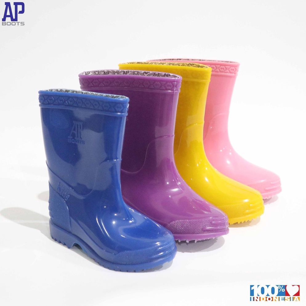 AP KIDS MULTI 2228  SEPATU BOOTS KARET ANAK  AP BOOTS KODE N3X2