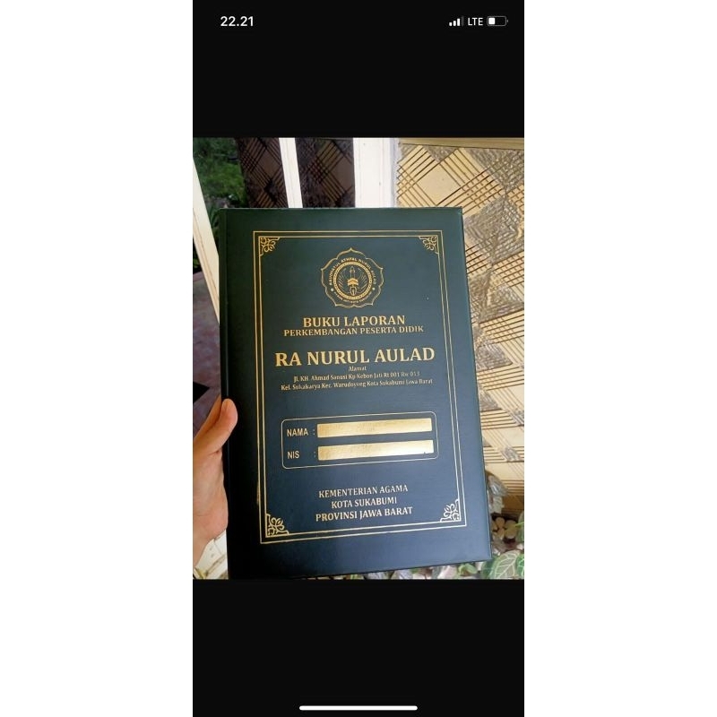 

Map Rapot/Map Ijazah Sablon ASE