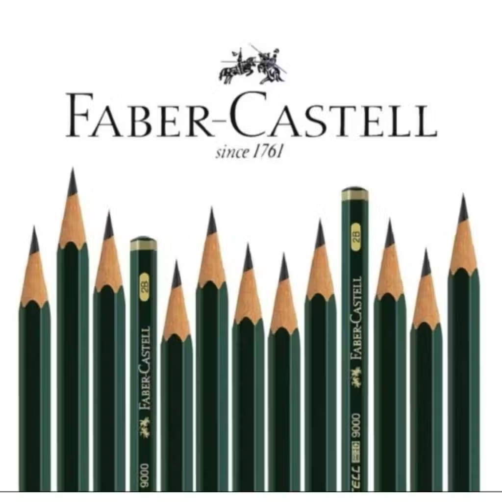 

Pensil 2B Faber Castell 9000 / Pensil / Pensil Ujian 2B FC 9000