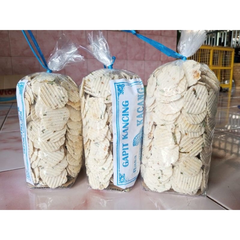 

Kue gapit aneka rasa khas Cirebon kemasan 500gram