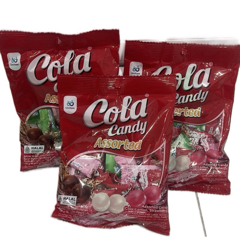 

PERMEN COLA CANDY (isi 40pcs ) @100gr