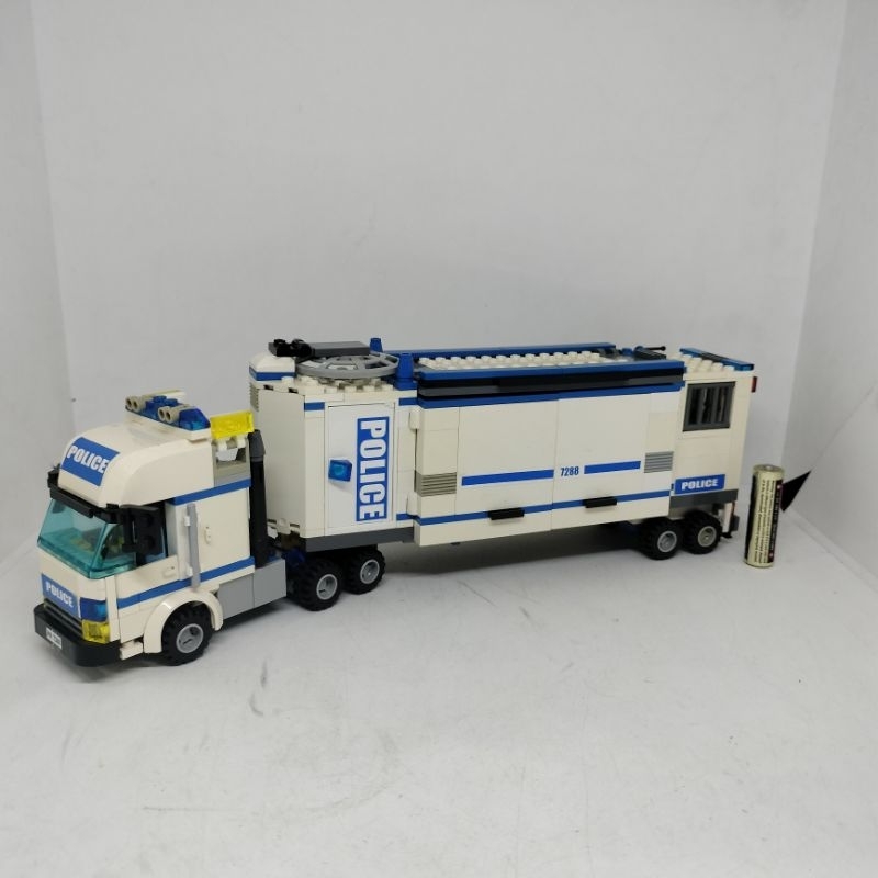 Lego ORI 7288 City Mobile Police Unit minus sesuai foto