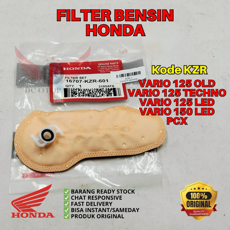KZR FILTER BENSIN HONDA VARIO 125 OLD, FILTER BENSIN HONDA VARIO 125 TECHNO, FILTER BENSIN VARIO 125