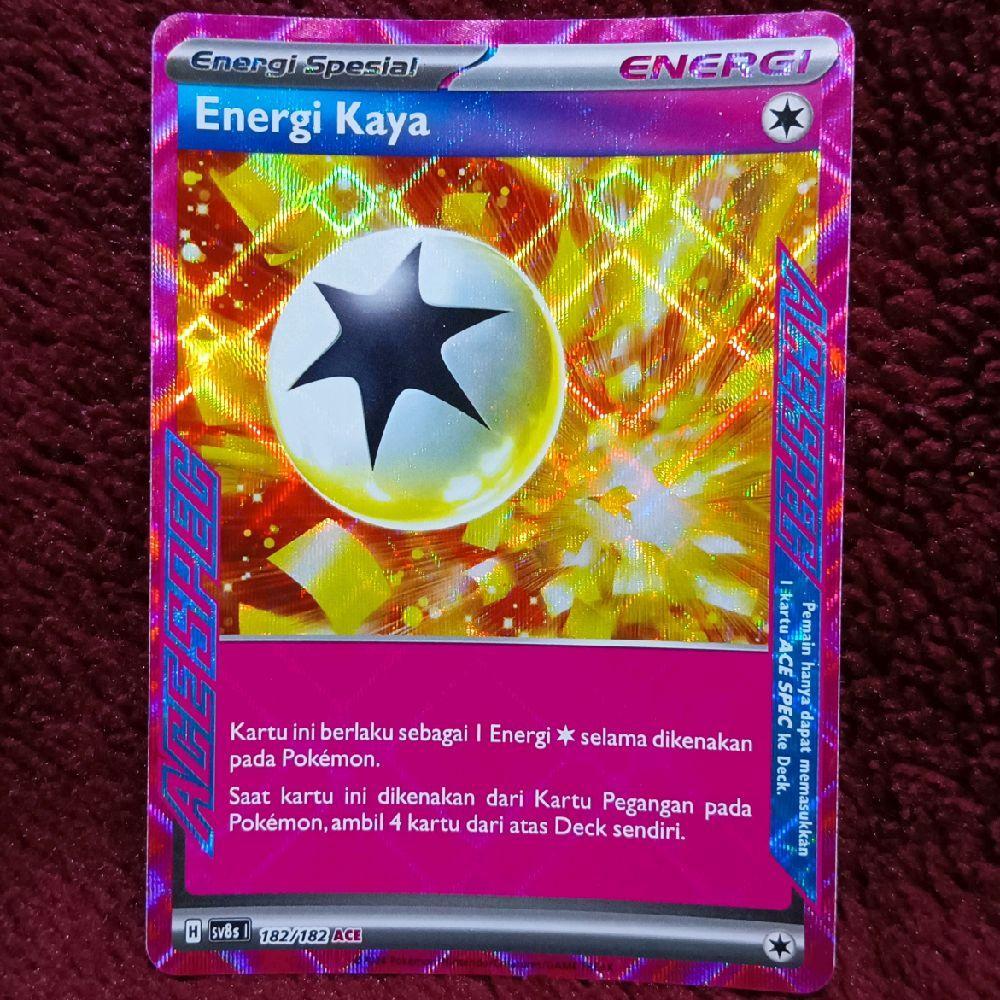 Energi Kaya sv8s 182/182 ACE SPEC - Pokemon TCG Indonesia foil holo