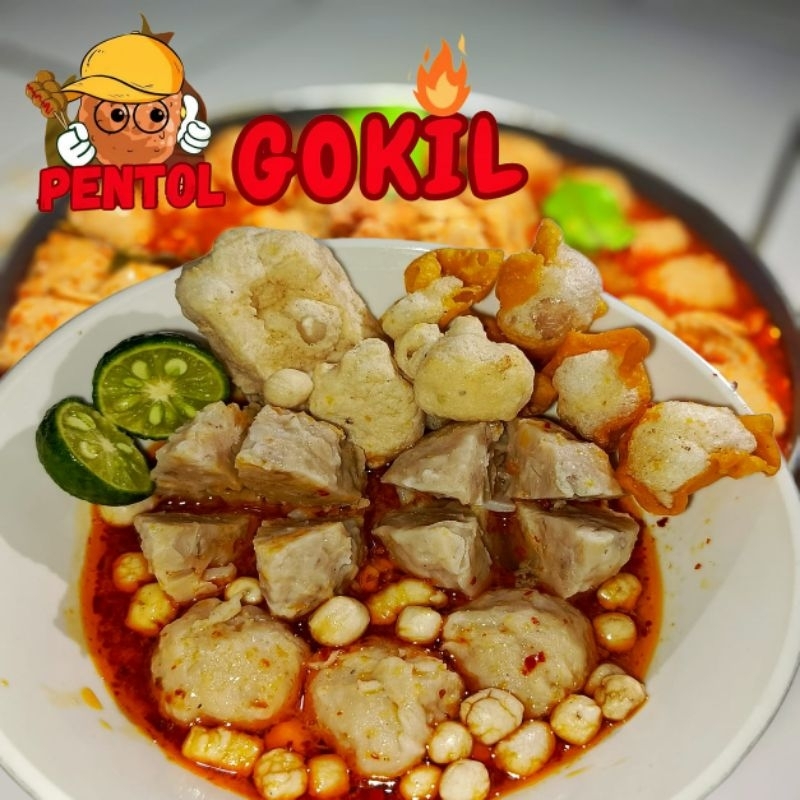 

Bakso / Baso Pentol kuah Tulang rangu