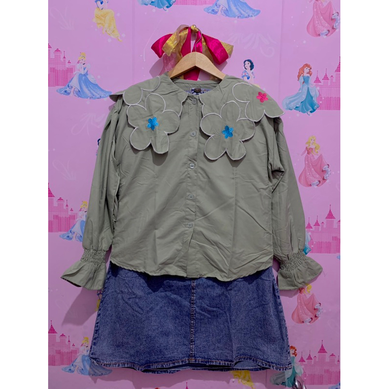 PRELOVED ONE SET ROK HIJAB