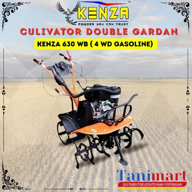 KENZA 630 WB DOUBLE GARDAN / CULTIVATOR DOUBLE GARDAN / TRAKTOR DOBEL GARDAN / CULTIVATOR DOBEL GARD