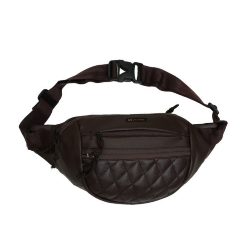 TAS SELEMPANG WAISTBAG BLOODS KAUS BROWN ORIGINAL.