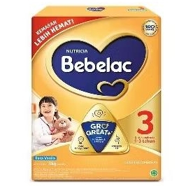 

Bebelac 3 GroGreat Susu bubuk Pertumbuhan Anak Vanila 3 Kg