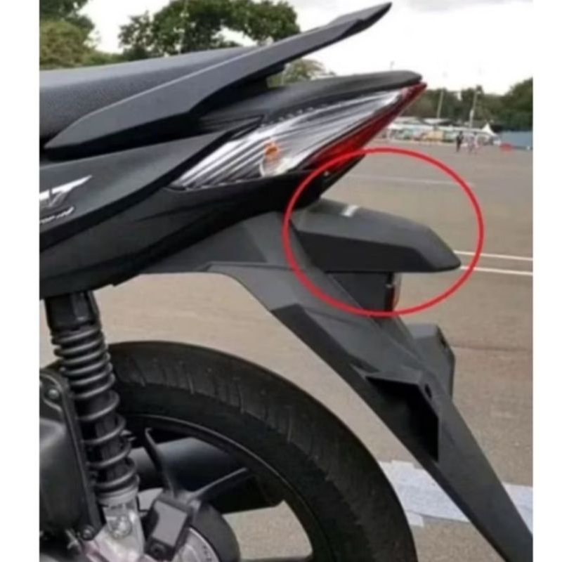 cover lampu spakbor belakang beat led beat delux beat street new set ilus beat led beat street new