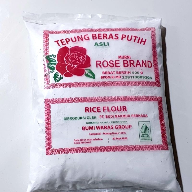 

TEPUNG BERAS ROSE BRAND 500GRAM