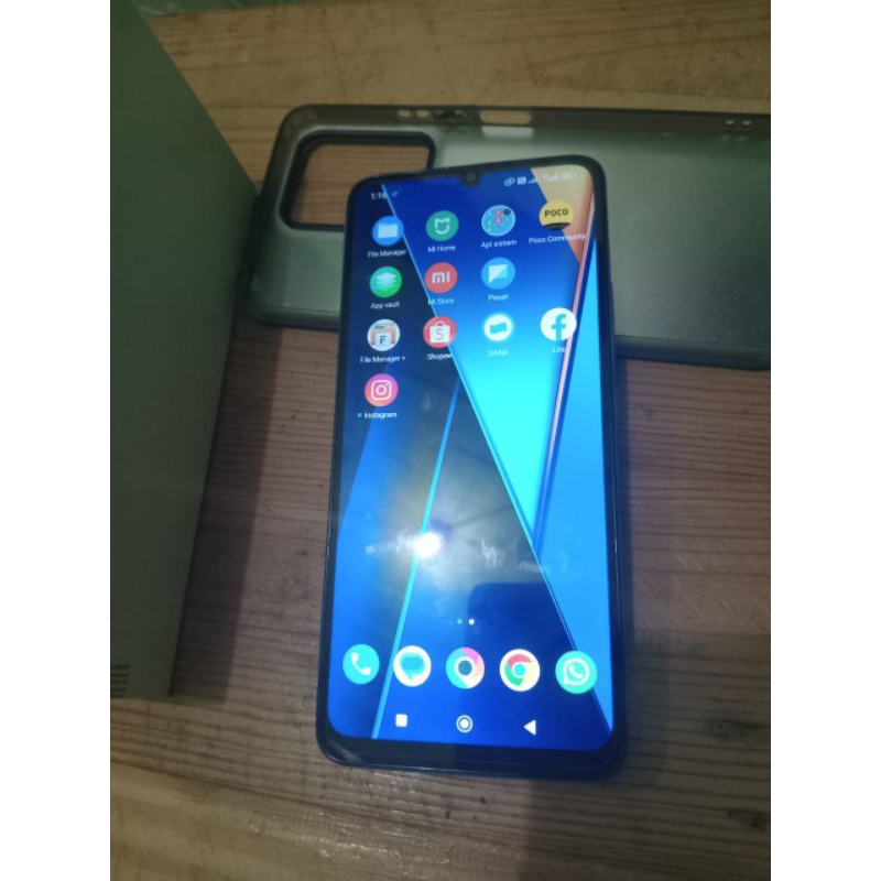 HP poco C65 original ( bukan refublish ) RAM 8/256