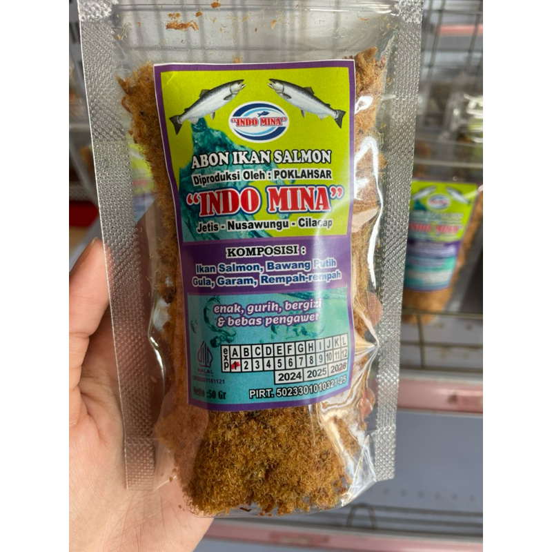 

Abon Ikan Salmon Cilacap 50gr