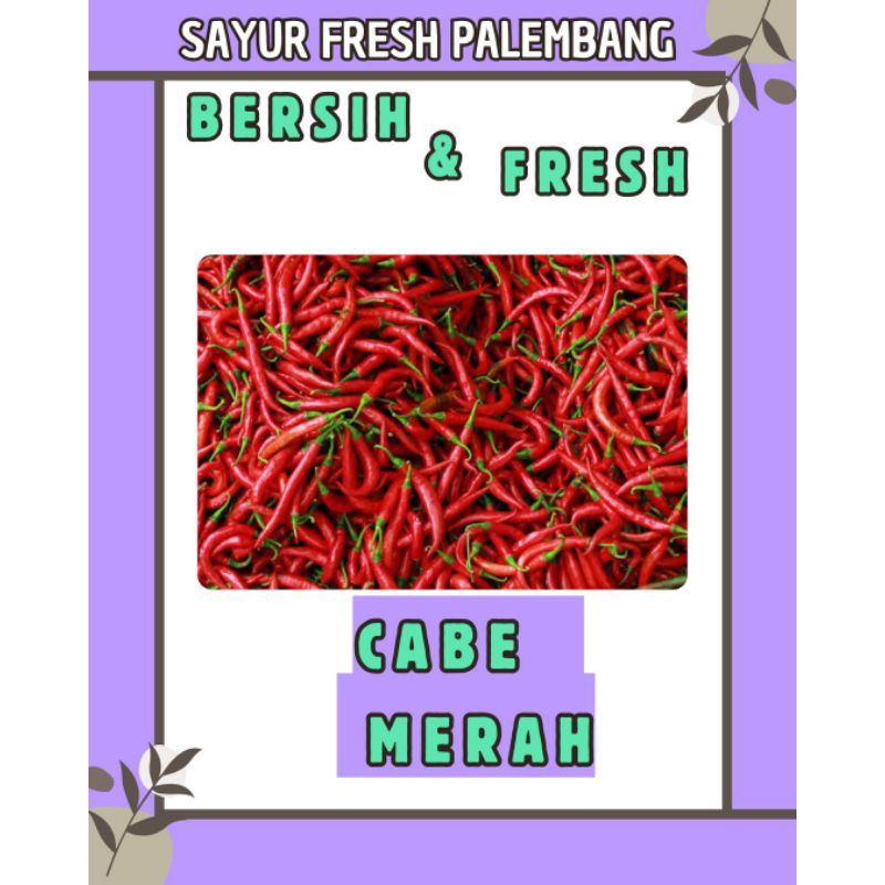 

CABE MERAH FRESH & BERSIH - PALEMBANG