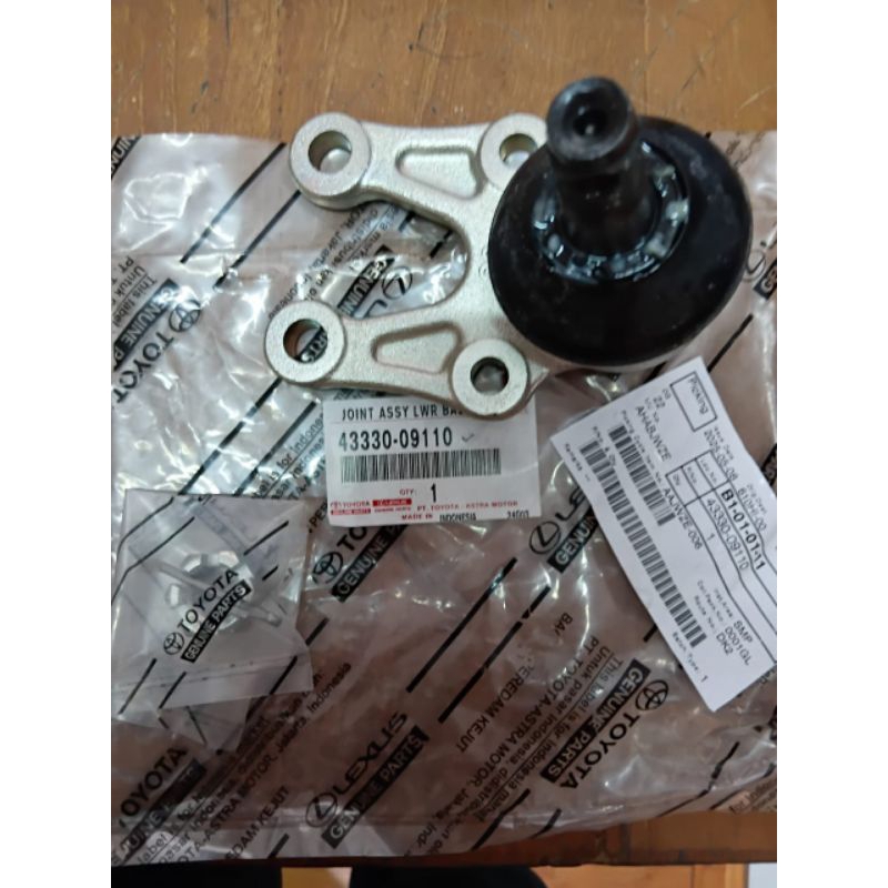 BALL JOINT BAWAH KIJANG/BALL JOINT ATAS KIJANG/ATAS 43350-09040/BAWAH 43330-09110/ORIGINAL TOYOTA