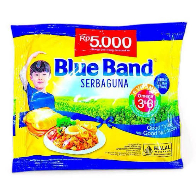 

Margarin blue band serbaguna 100 gr