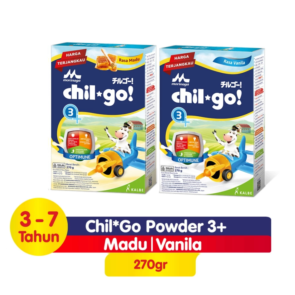 Chil Go Powder 3+ Kemasan 270 g - Susu Bubuk Anak