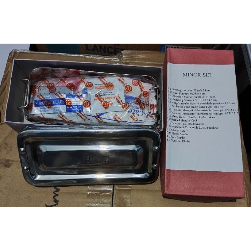 Minor Set / Peralatan Bedah Surgery / Instrument Medis