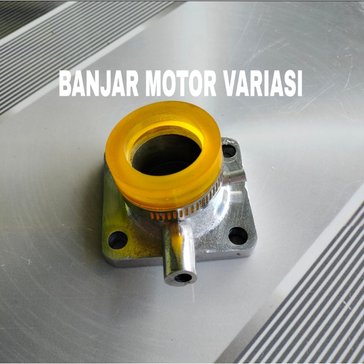 INTEK INTAKE MANIFOLD MANIPOL KARBURATOR PE 28 PWK 28 YAMAHA RX KING RX SPESIAL INTAKE KARBU PE/PWK 
