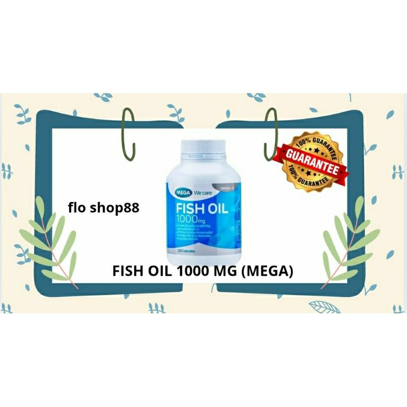 A - FISH OIL 1000MG OMEGA 3 / FISH OIL MEGA / FISH OIL 1000 / FISH OIL 1000MG / FISH OIL MEGA WE CAR