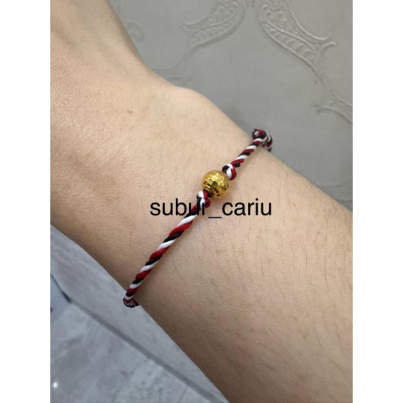 bracelets tridatu 8k emas kremes 3190