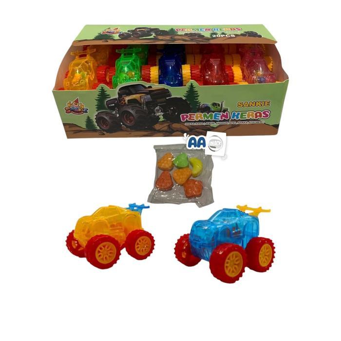 

Kuliner.Kita Sankie Permen Monster Car Isi 20