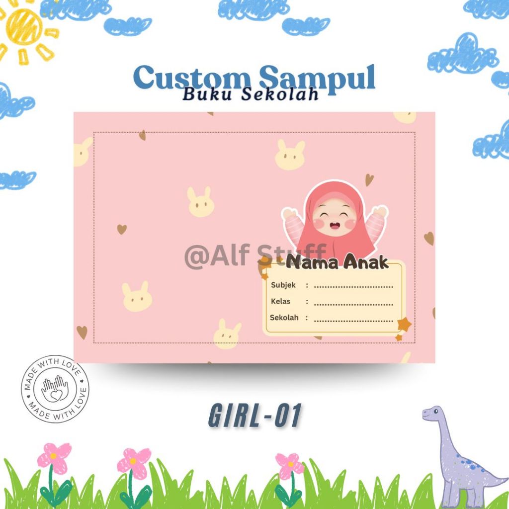 

Sampul Buku Anak Custom Nama (Buku SIDU-A5)