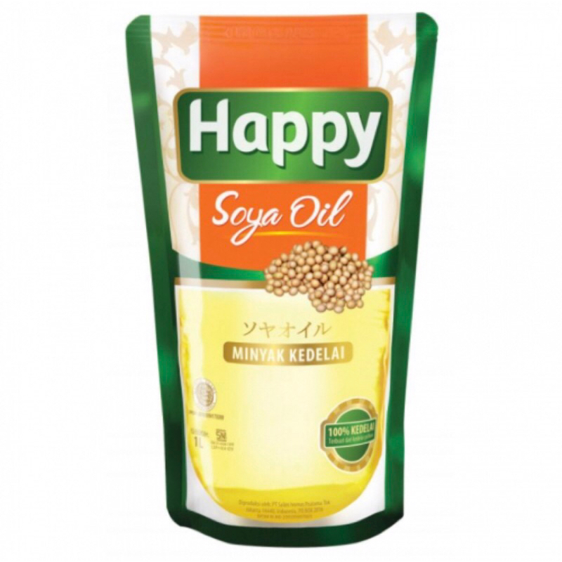 

Minyak goreng bimoli happy soya oil 1 liter