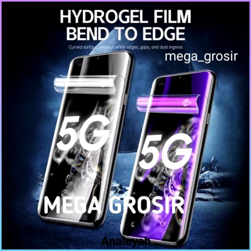 HYDROGEL HD CLEAR MATTE BLUE LIGHT INFINIX HOT 7 8 10 10S 11 11S 11S NFC 12 12I 20 20I 20S 30 30I 40