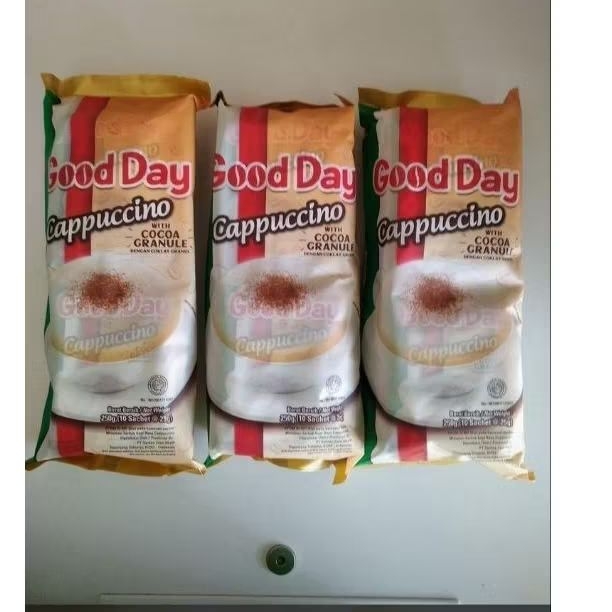

good day capucino (1pak isi 10pc)
