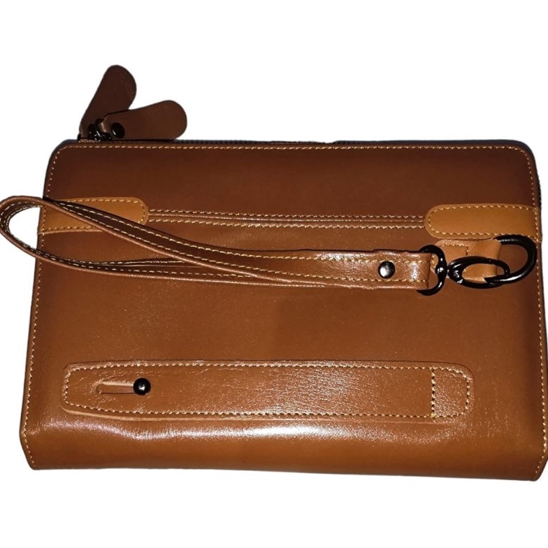 KODE M74C Hand bag pria kulit asli full up garut punya