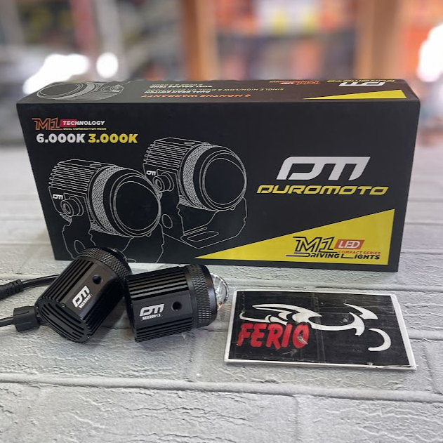 DUROMOTO M1 Lampu Laser tipe M1 30watt Satu set isi 2 DUROMOTO Original