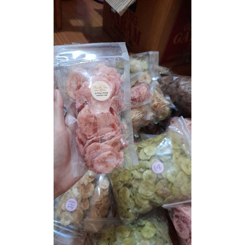 

KERIPIK PISANG Lumerr berat 55g