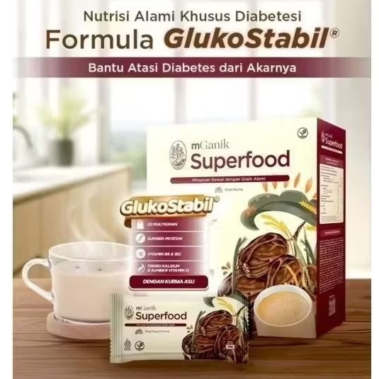 

MGANIK SUPERFOOD MULTIGRAIN 500GR ISI 20 SACHET