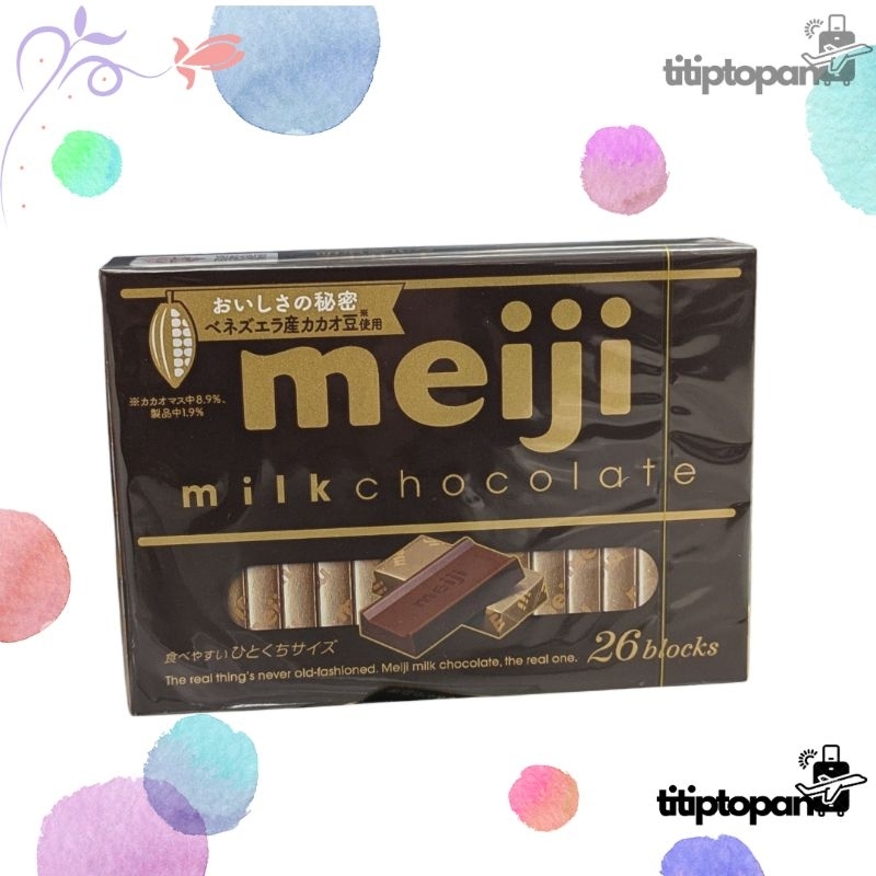 

MEIJI 26 BLOCK MILK CHOCOLATE