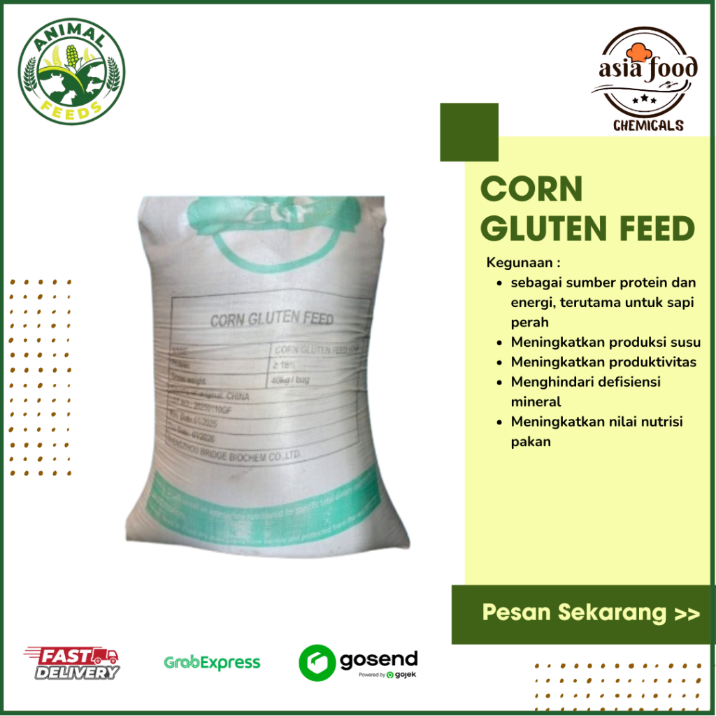 Dedak Jagung/ CGF/ Corn Gluten Feen/ Bahan Baku Pakan Ternak Kiloan