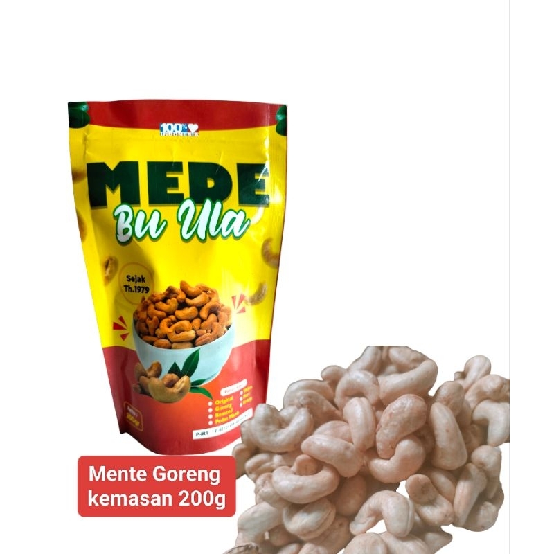 

kacang mente goreng kemasan standing pouch.