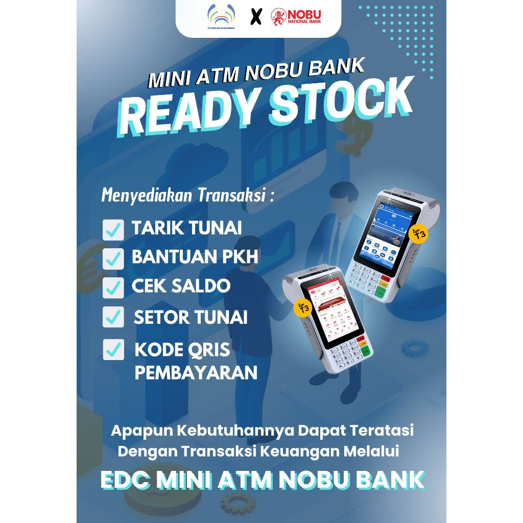 MESIN EDC (ANDROID) NOBU X CHIKA TERMURAH