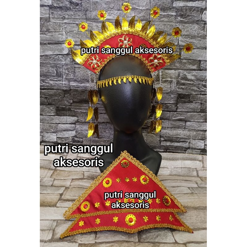 sunting melayu modern/mahkota adat Melayu anak dan dewasa