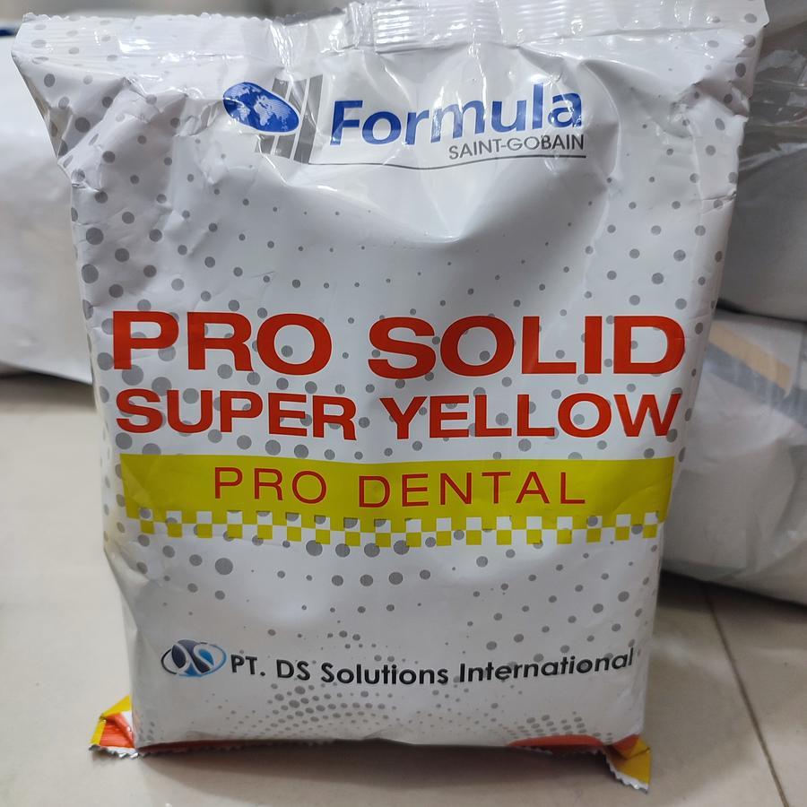 Dental Gips Stone Kuning Moldano Type lll+ Dental stone Tipe 3+