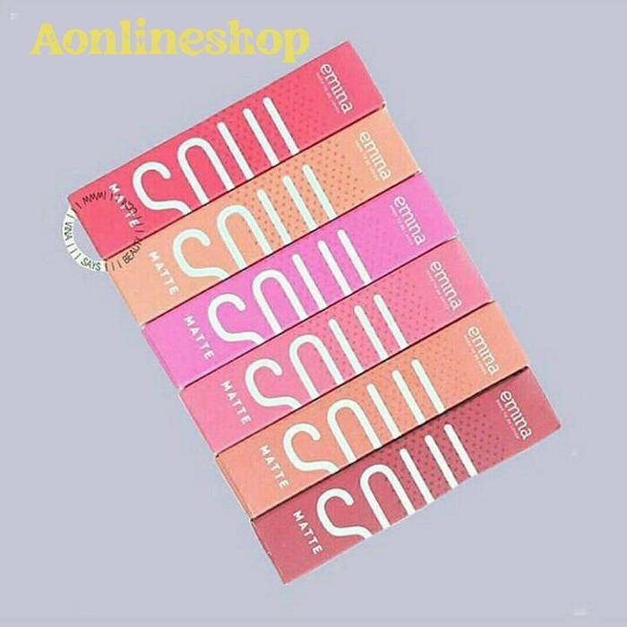 AS Lipstick Emina Soulmatte Lipstik Soul Matte