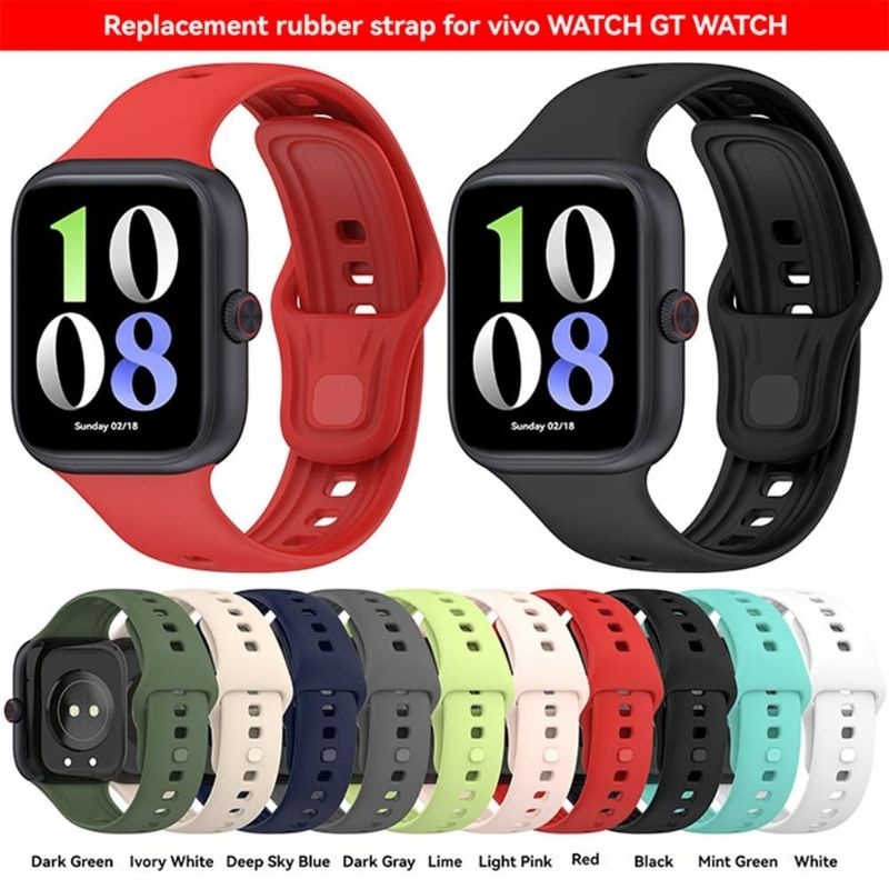 Strap Silicone / Tali Jam Vivo Watch GT / iQOO Watch GT