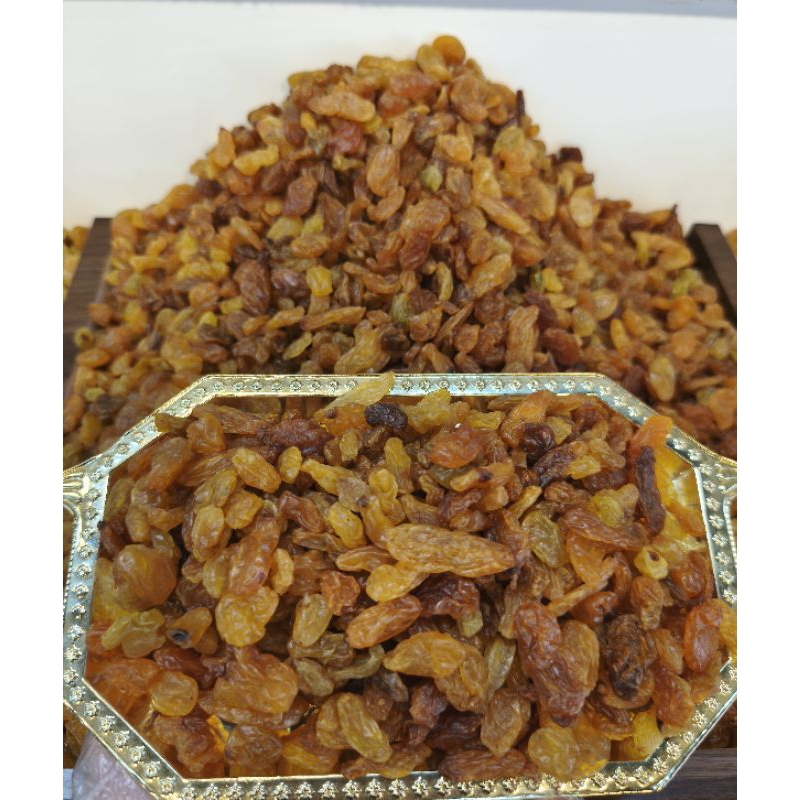 

Kismis Golden Raisin ELSHANUM 500 gr / Kismis Asam Manis / Kismis Anggur / Oleh haji dan umroh
