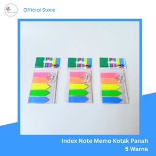 

Pembatas Buku Bentuk Panah - Index Memo Big 5 Warna - Sticky Notes - Kertas Memo