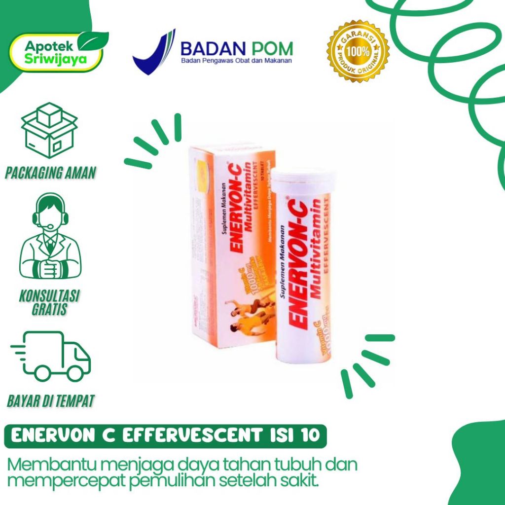 ENERVON C EFFERVESCENT ISI 10
