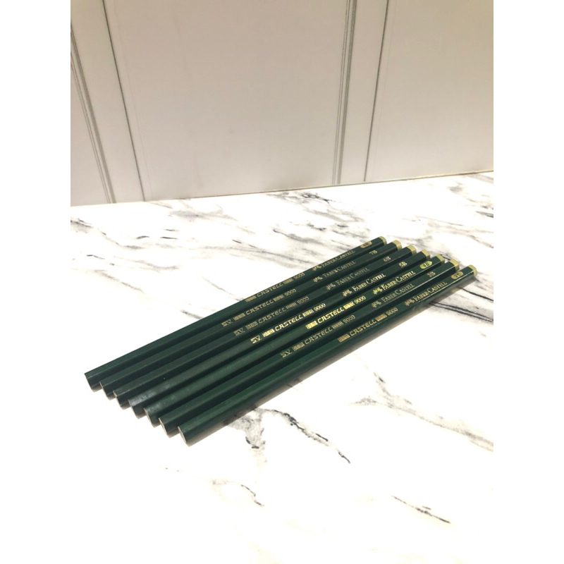 

Faber-Castell Pensil Tulis Ujian - 2B/3B/4B/5B/6B/7B/8B FABER Castell 9000 set 7PCS